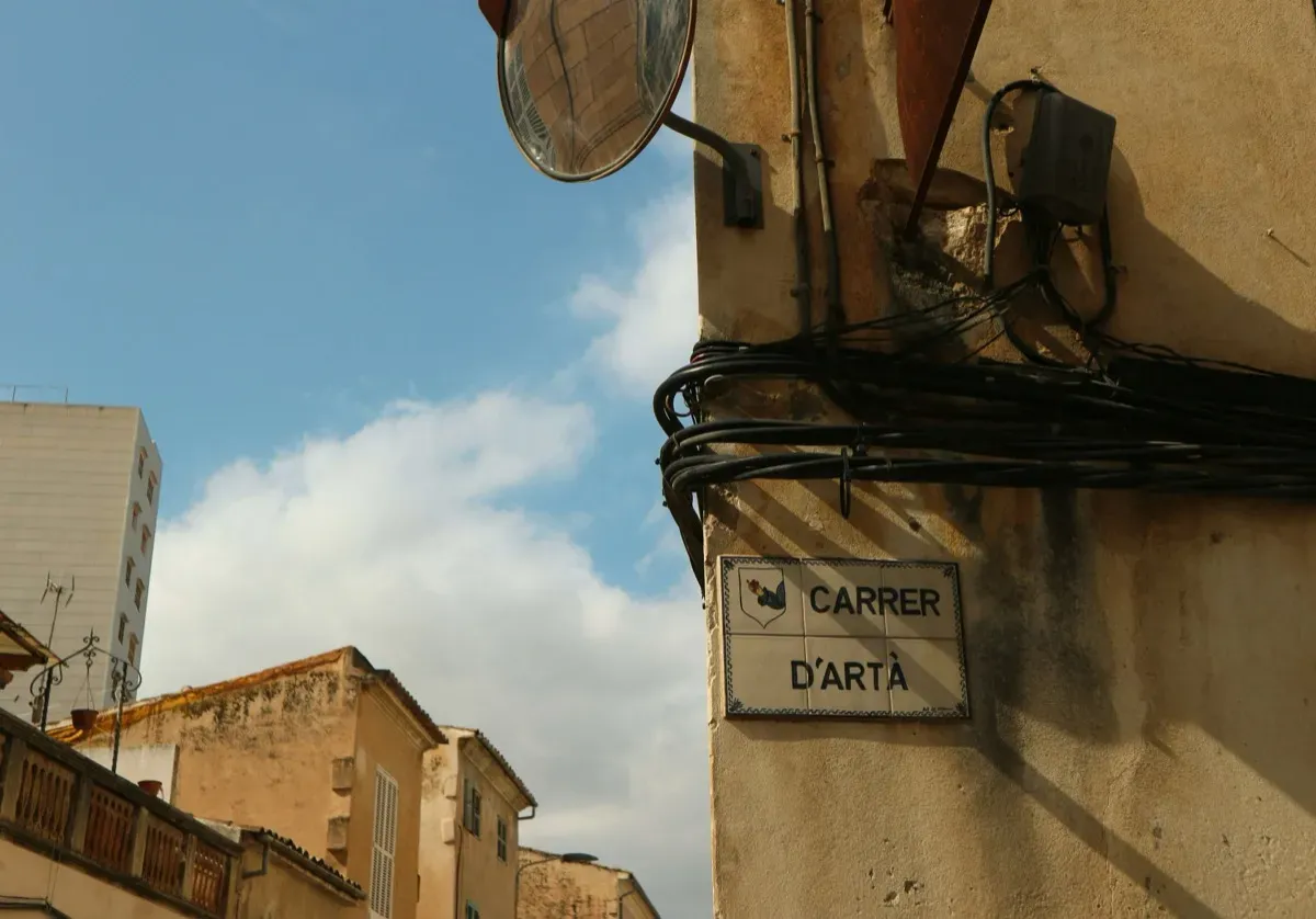 Mallorca street sign - Rental car insurance and excess cover in Spain 2026