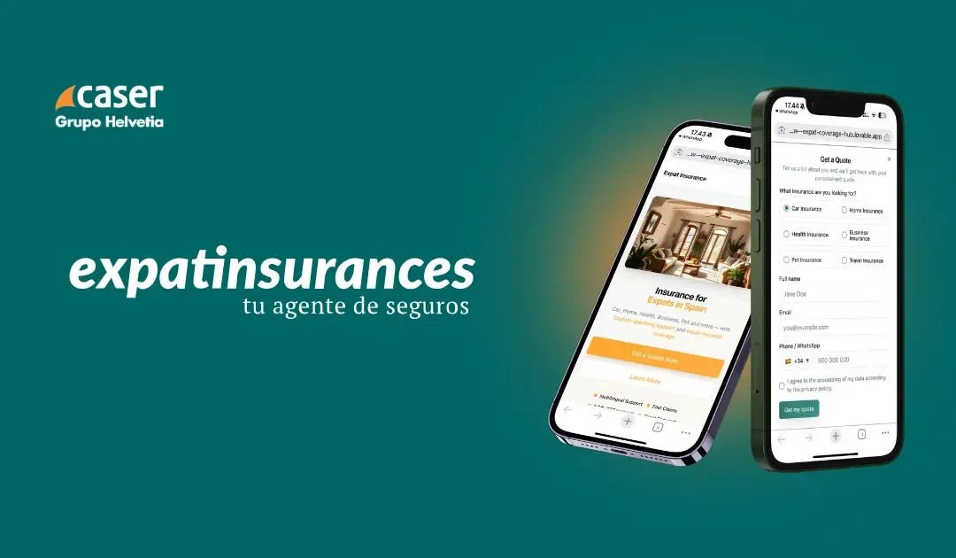 expatinsurances.es webbplatsvisning